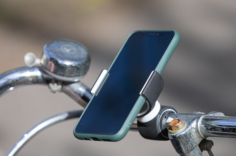 Bicycle phone holder