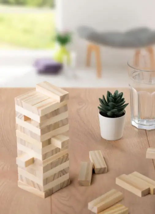 Torre Oscillante, gioco di abilità in legno pino certificati FSC®