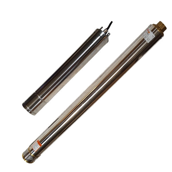 borehole pump and motor comes complete with a 3Kw 380V submersible motor to drive it and is capable of delivering up to 60L/m