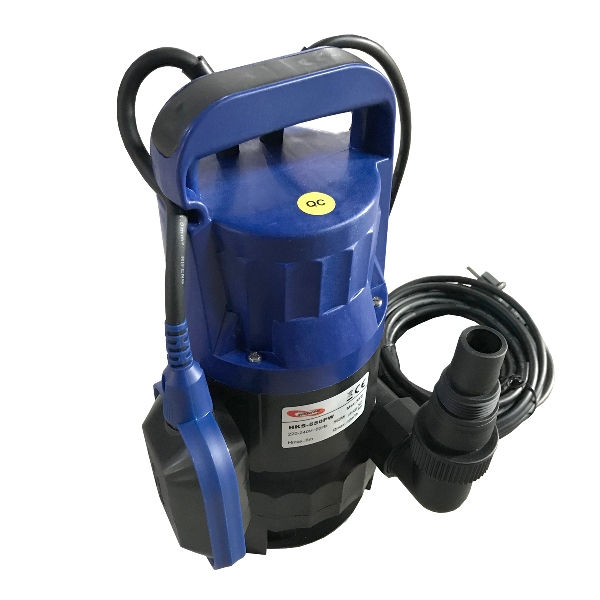 The Hurricane HKS-550PW submersible pump is a 220V 0.55KW pump. Warranty