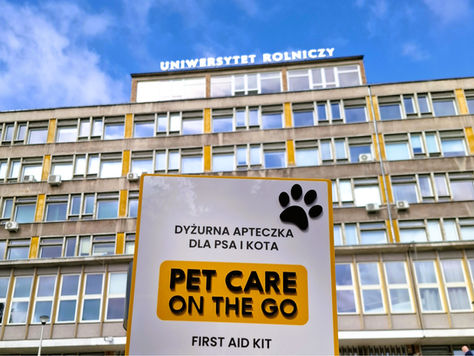 Psia apteczka na uniwersytecie? Tak! Startujemy ze współpracą z Uniwersytetem Rolniczym w Krakowie