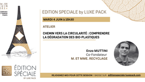 Atelier & speed-consulting au salon LuxePack édition spéciale à Paris