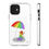 Thumbnail: Tough Phone Cases - rainbow cats under rainbow umbrella #pride