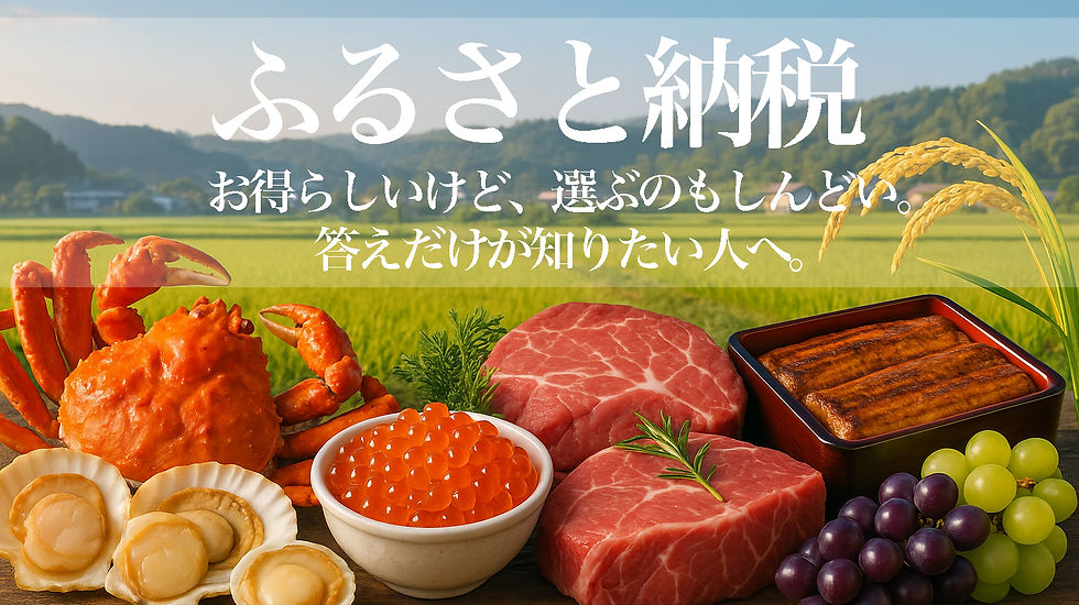 【9月30日までに急げ】時間も手間もかけたくない人へ。今すぐ終わるふるさと納税ハック法