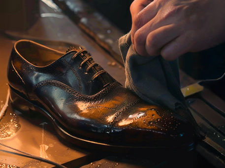 有名ブランドの一点物の革靴を製作
