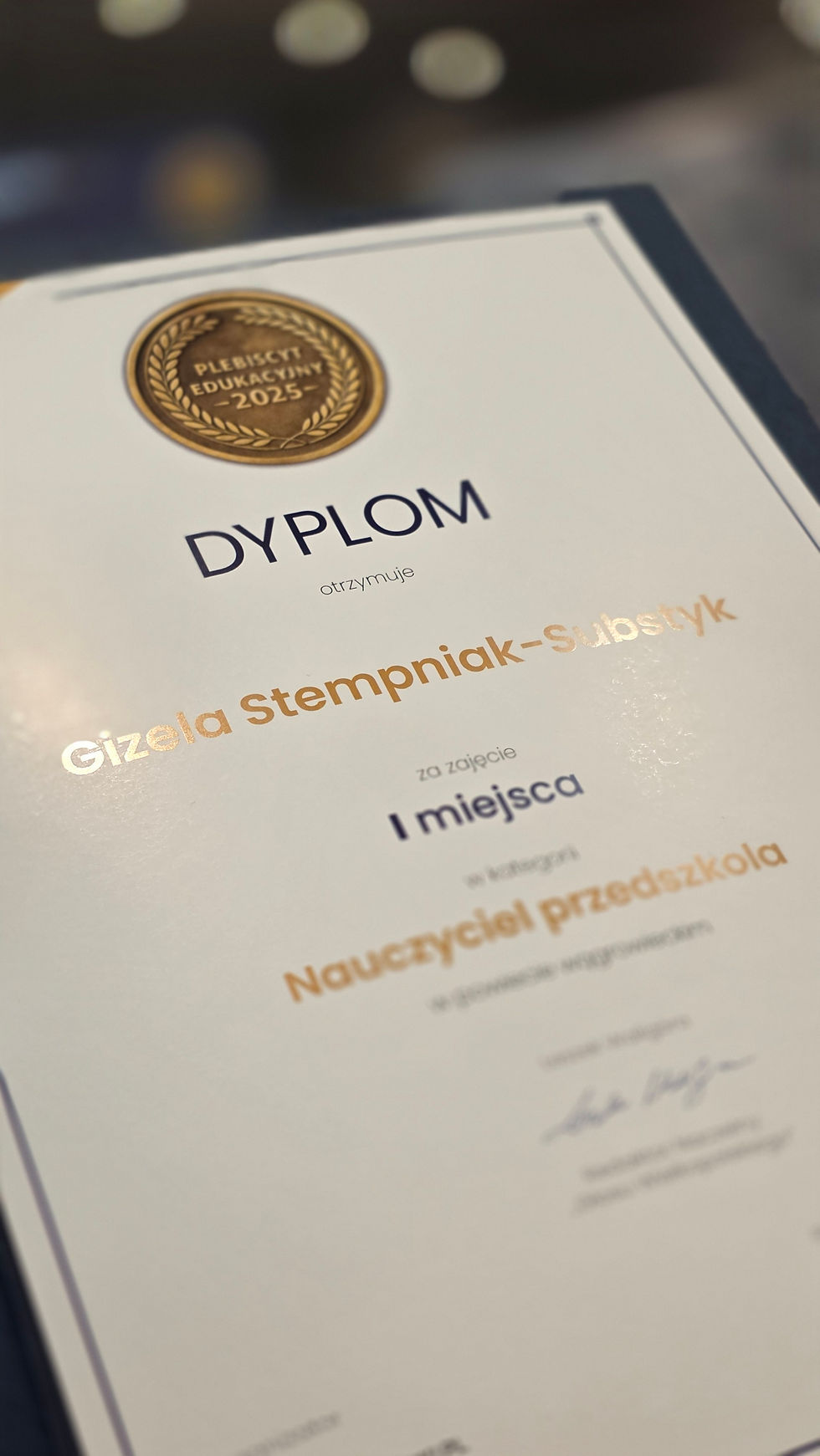 Najlepszy Nauczyciel Przedszkolny w Wągrowcu