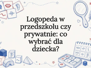 Ilustracja dekoracyjna na temat logopedii