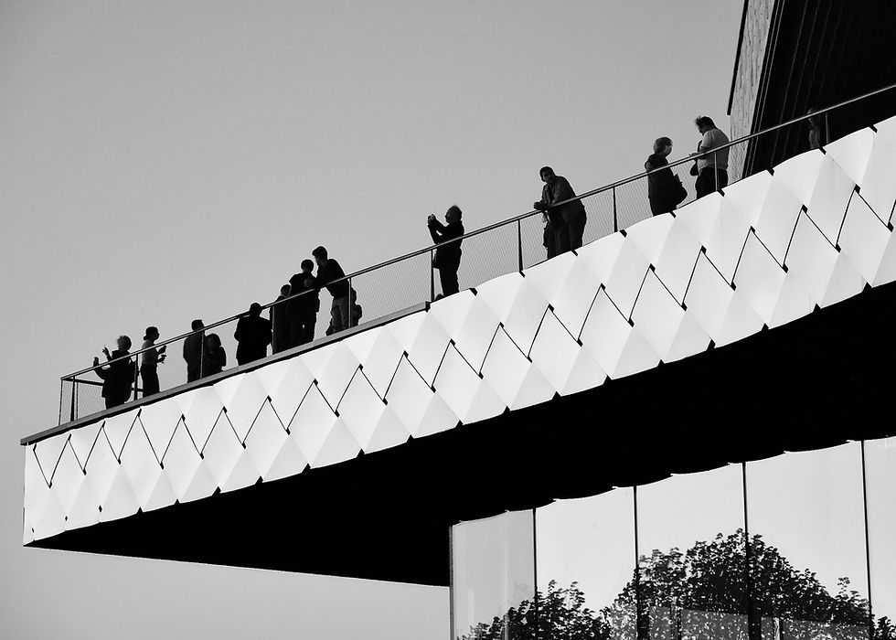 Balcony Notes – open edition fine art print featuring silhouette and architectural photography