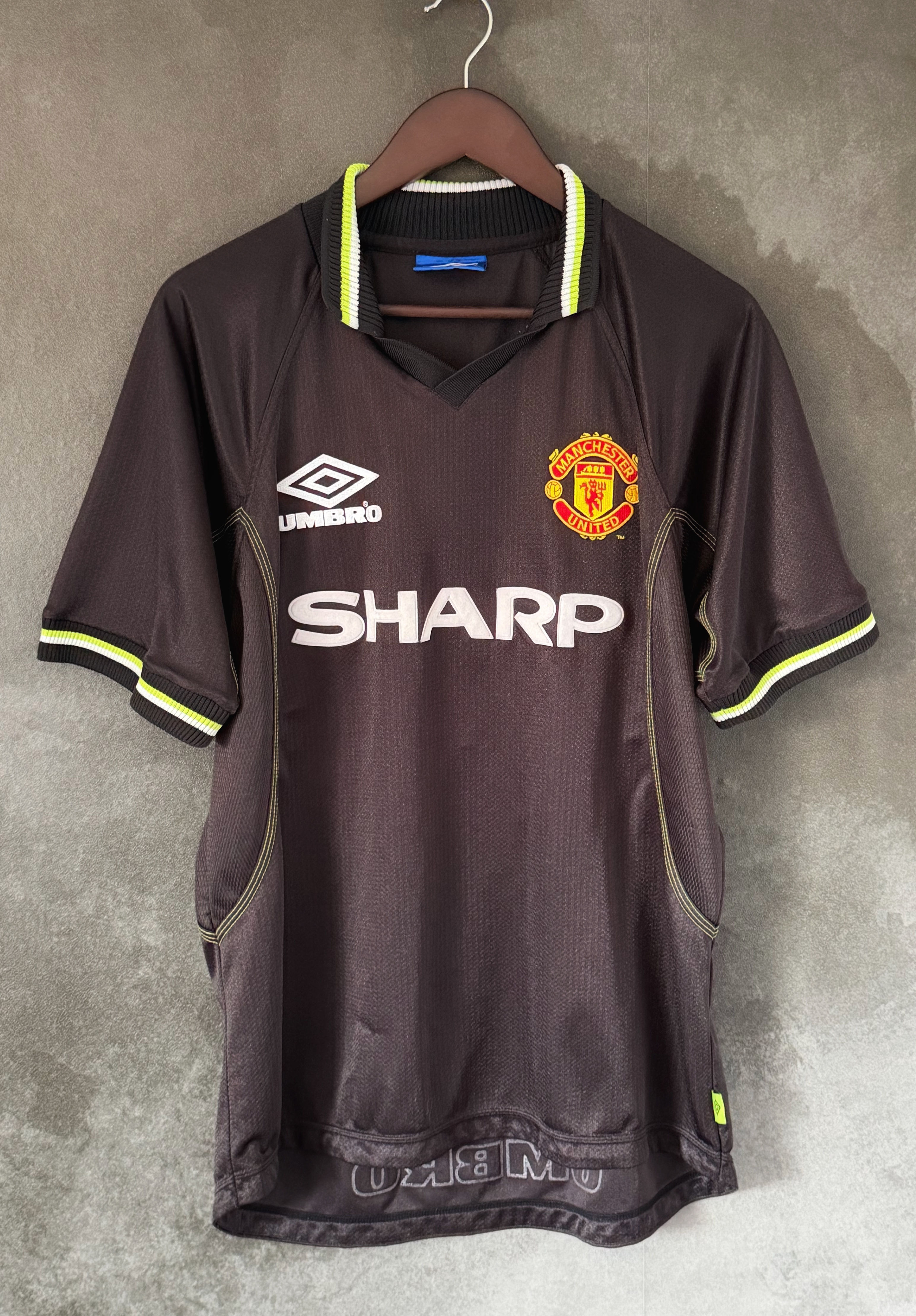 Manchester United 1998/99 Third YORKE 19 Medium 8/10