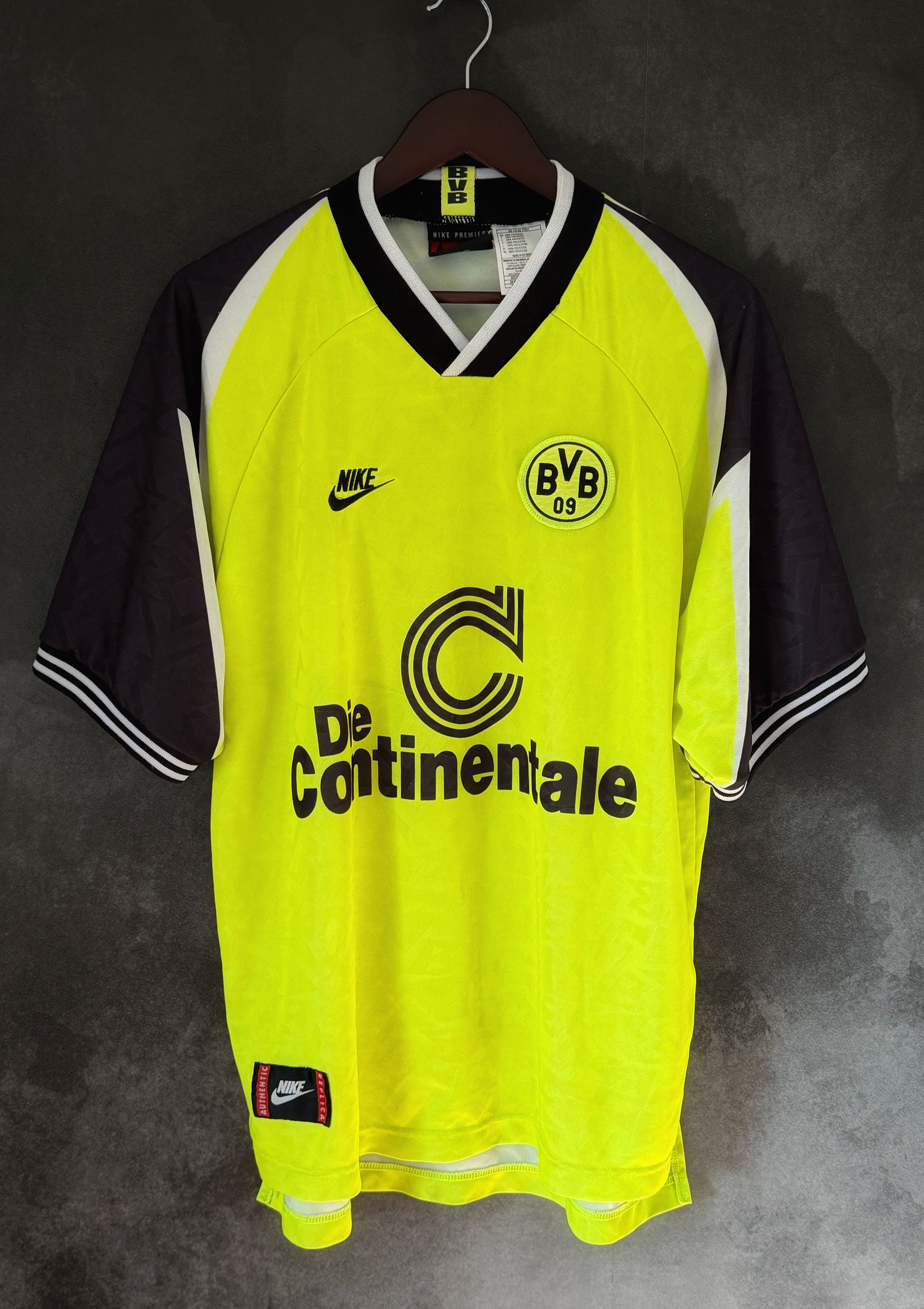Borussia Dortmund 1995/96 Home SAMMER 6 XL 8/10