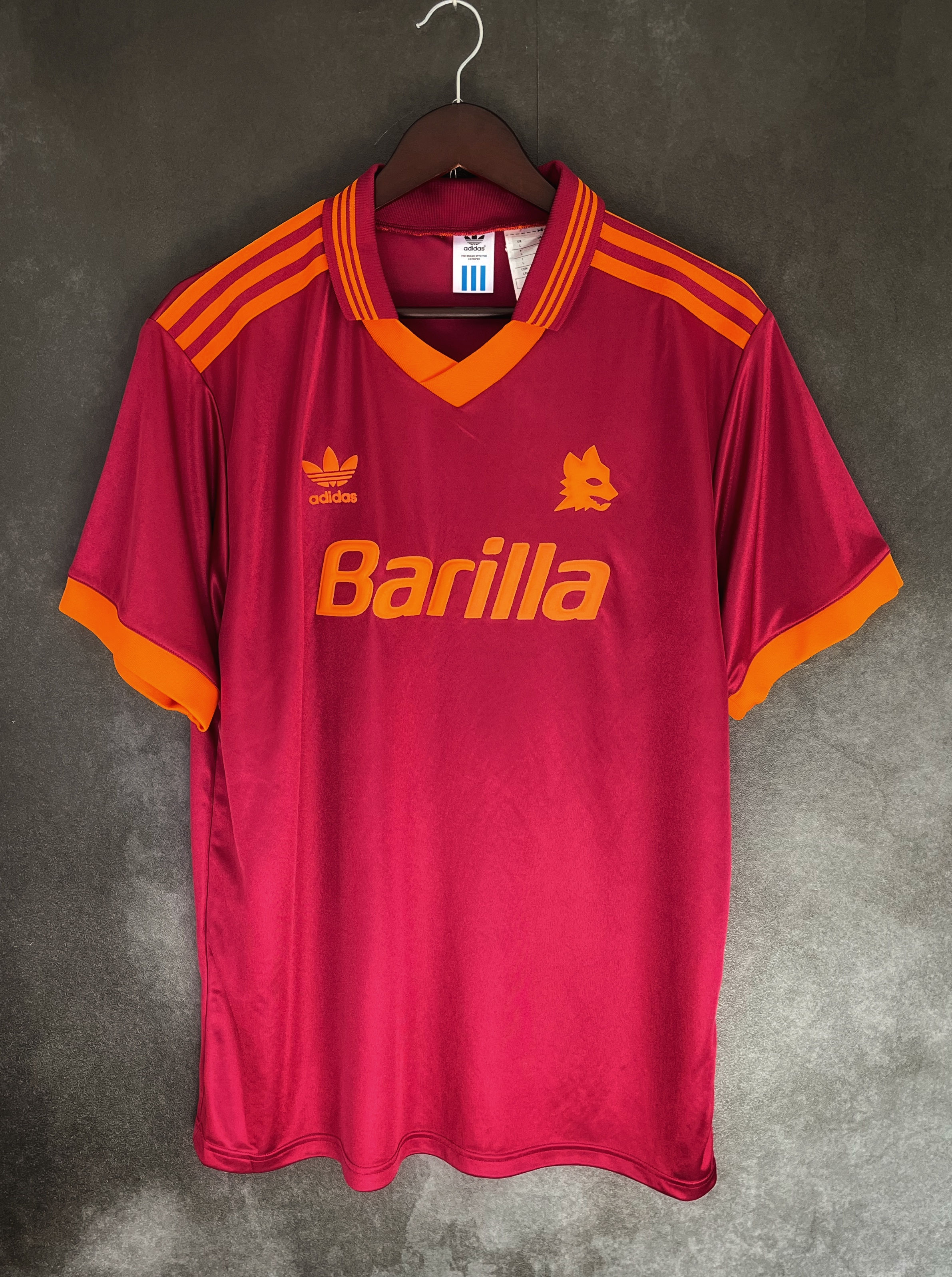 AS Roma 1993/94 Home (reissue) Large 10/10 BNWT