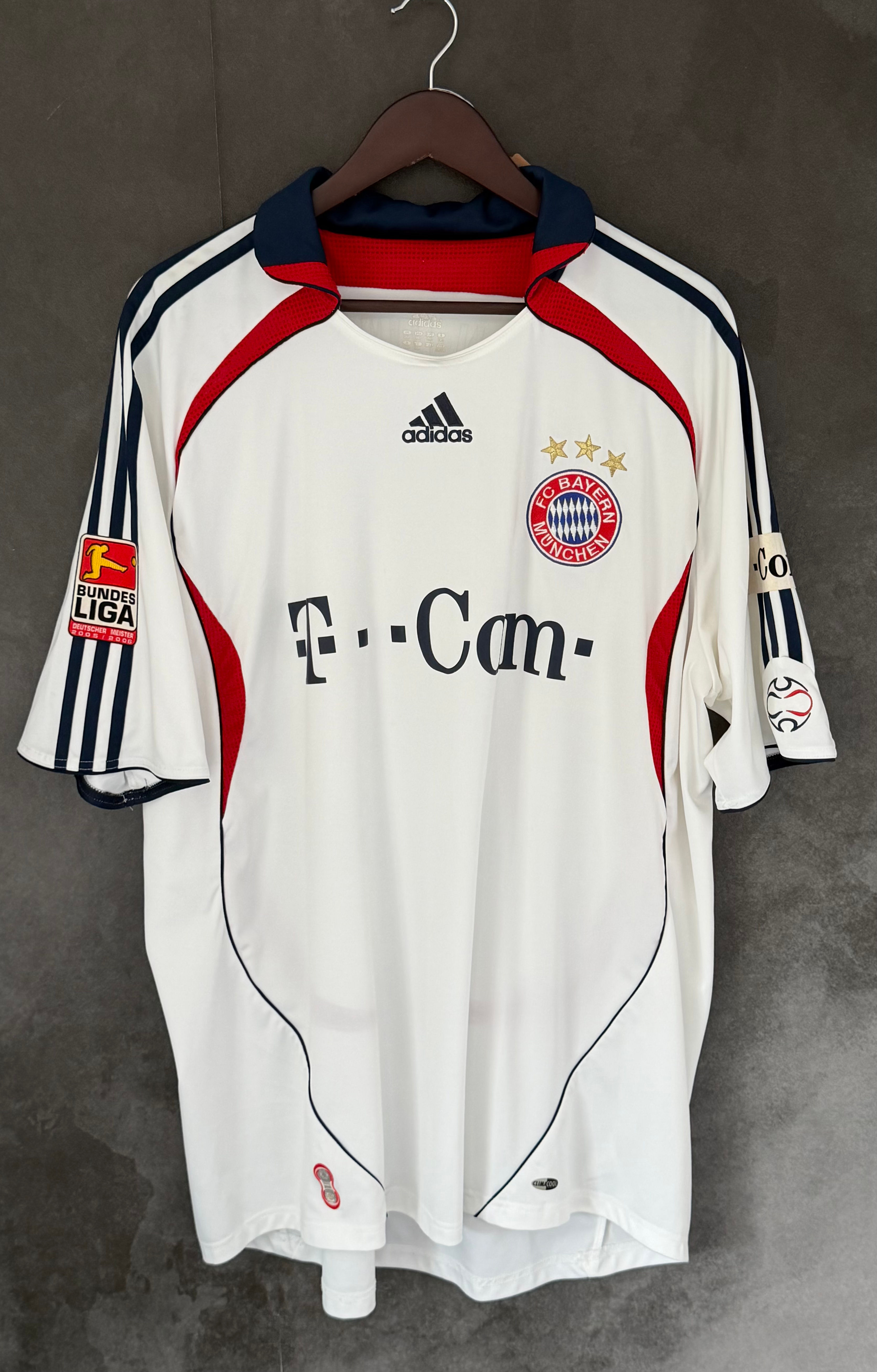 FC Bayern München 2006/08 Away PODOLSKI 11 2XL 9/10