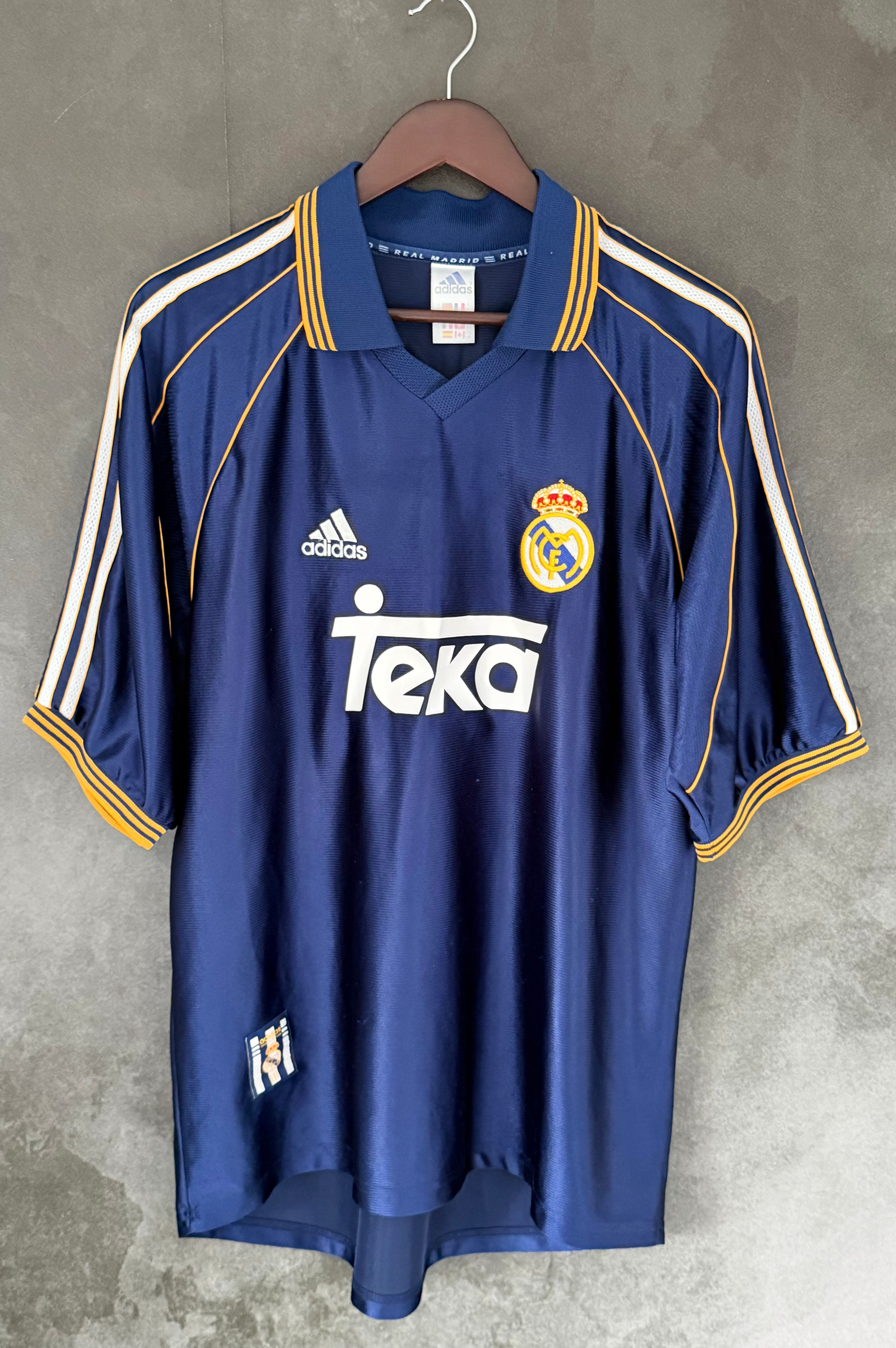 Real Madrid 1998/99 Third SUKER 9 Large 8/10