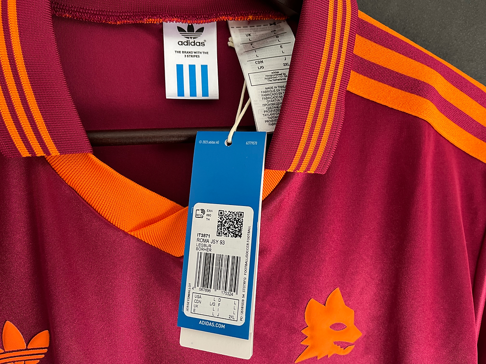 Thumbnail: AS Roma 1993/94 Home (reissue) Large 10/10 BNWT