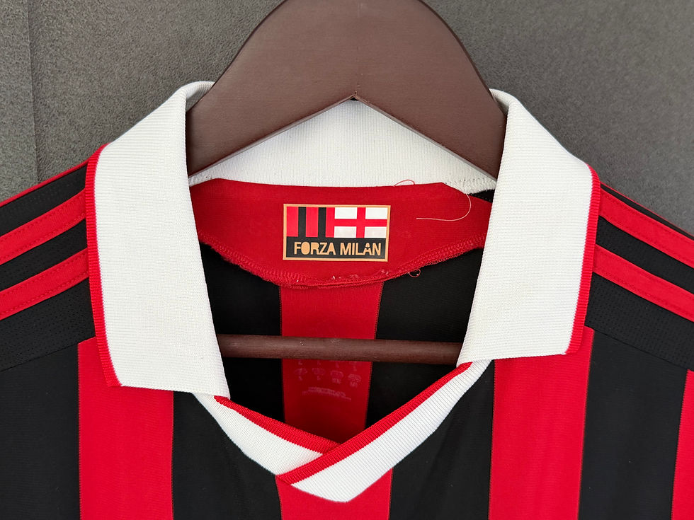 Miniatura: AC Milan 2009/10 Home RONALDINHO 80 Large 8/10
