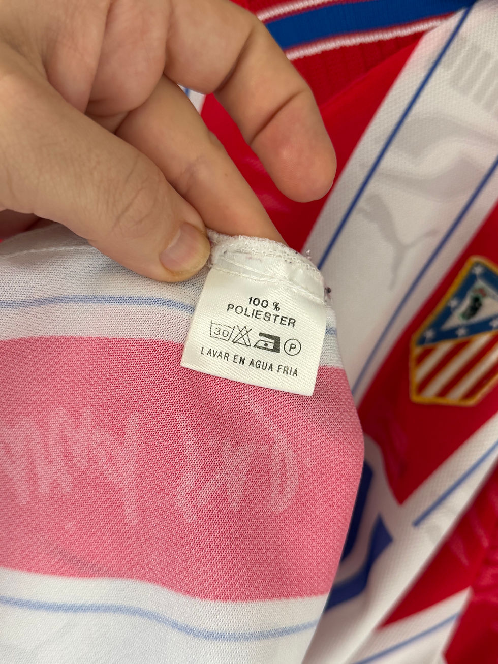 Miniature : Atletico Madrid 1996/97 Home SIMEONE 14 XL 7/10