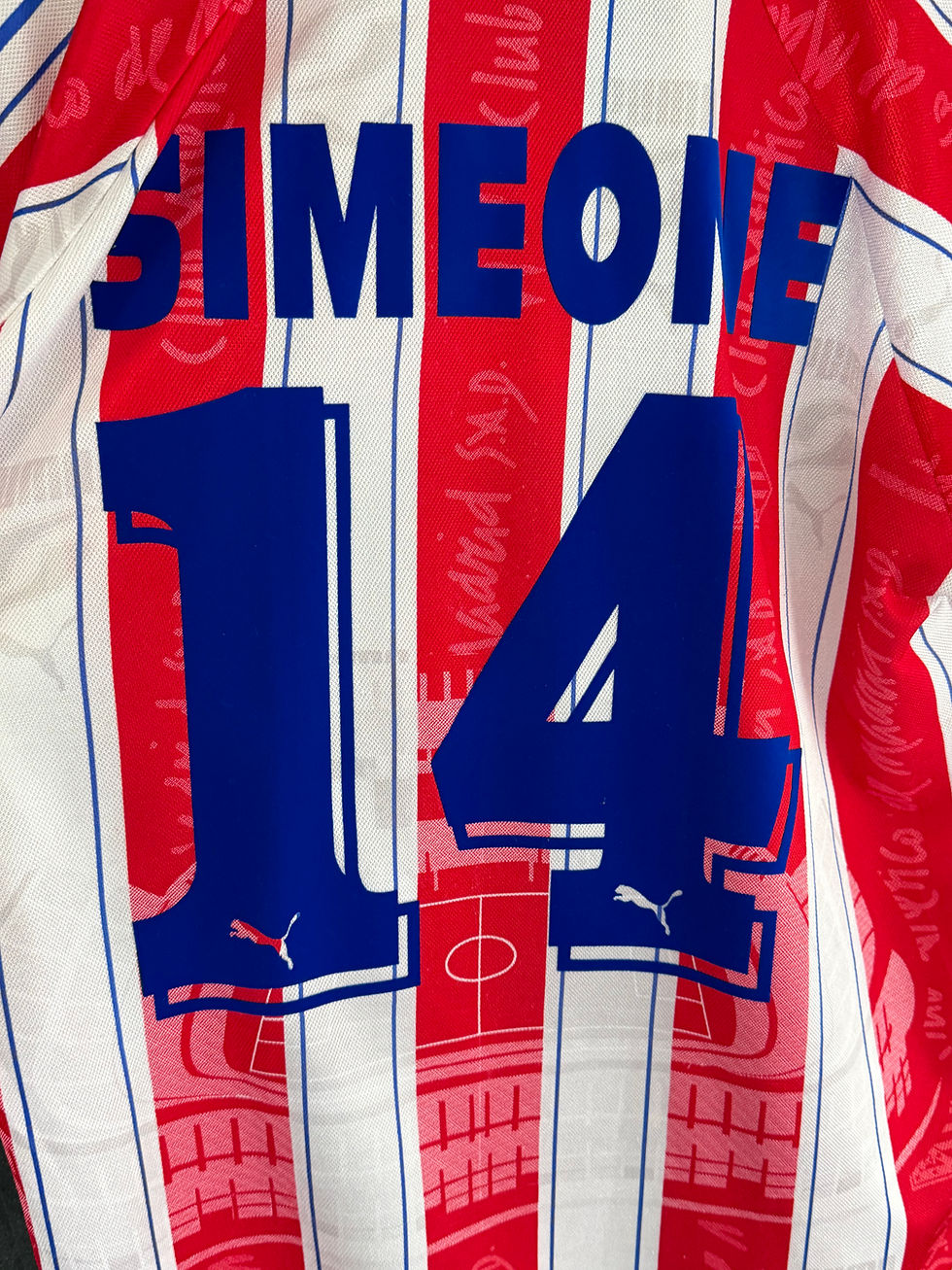 Miniature : Atletico Madrid 1996/97 Home SIMEONE 14 XL 7/10