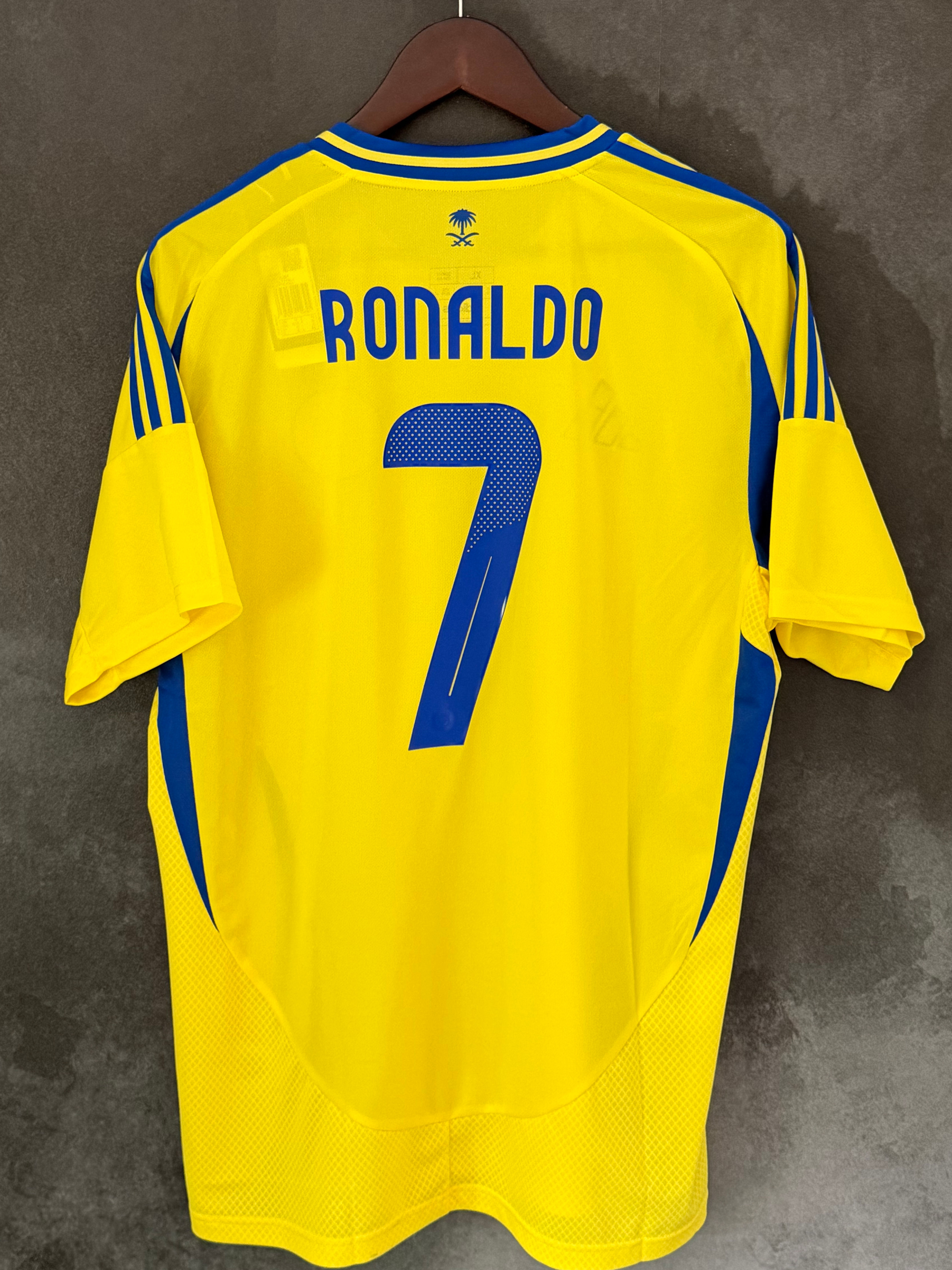 Al Nassr FC 2024/25 Home RONALDO 7 XL 10/10 BNWT