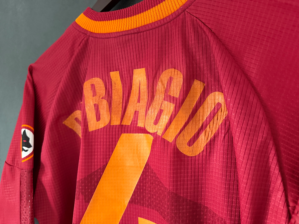 Miniatura: AS Roma 1997/98 Home DI BAGGIO 4 Large 9/10