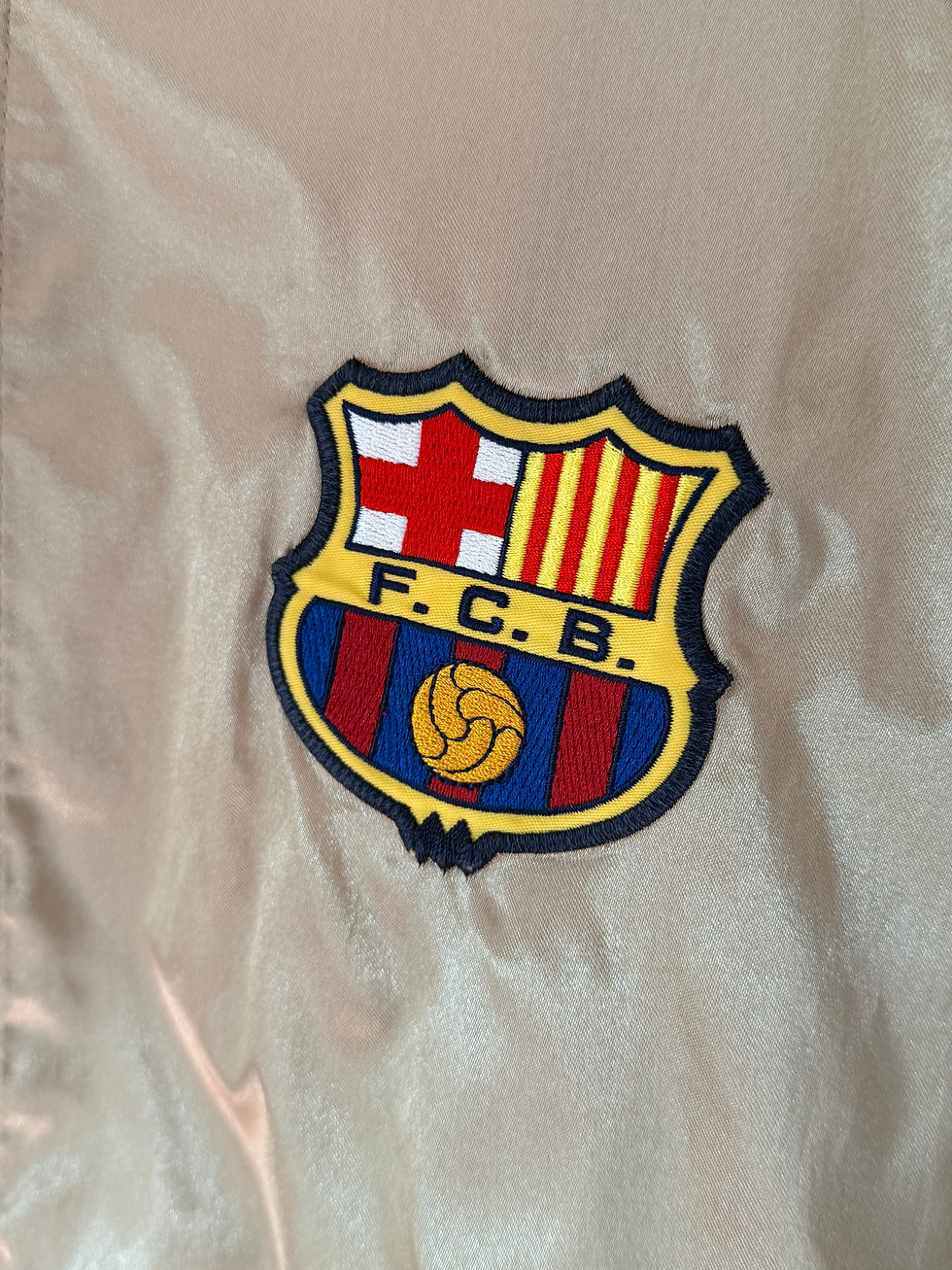 Miniatura: FC Barcelona 2001/02 Rain Jacket Large 9/10