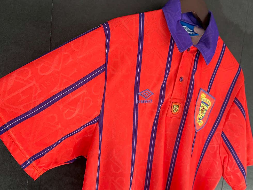Thumbnail: Scotland 1993 Away Large 7/10 