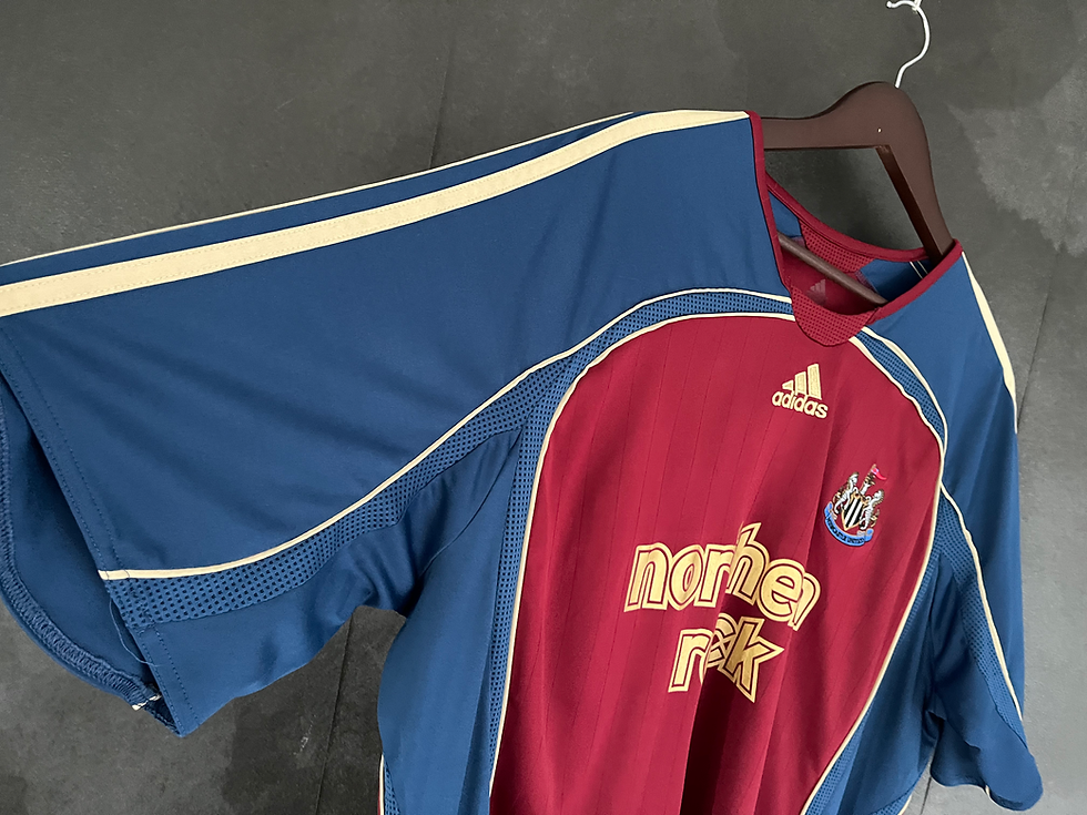 Miniatura: Newcastle United 2006/07 Away SOLANO 4 XL 8/10