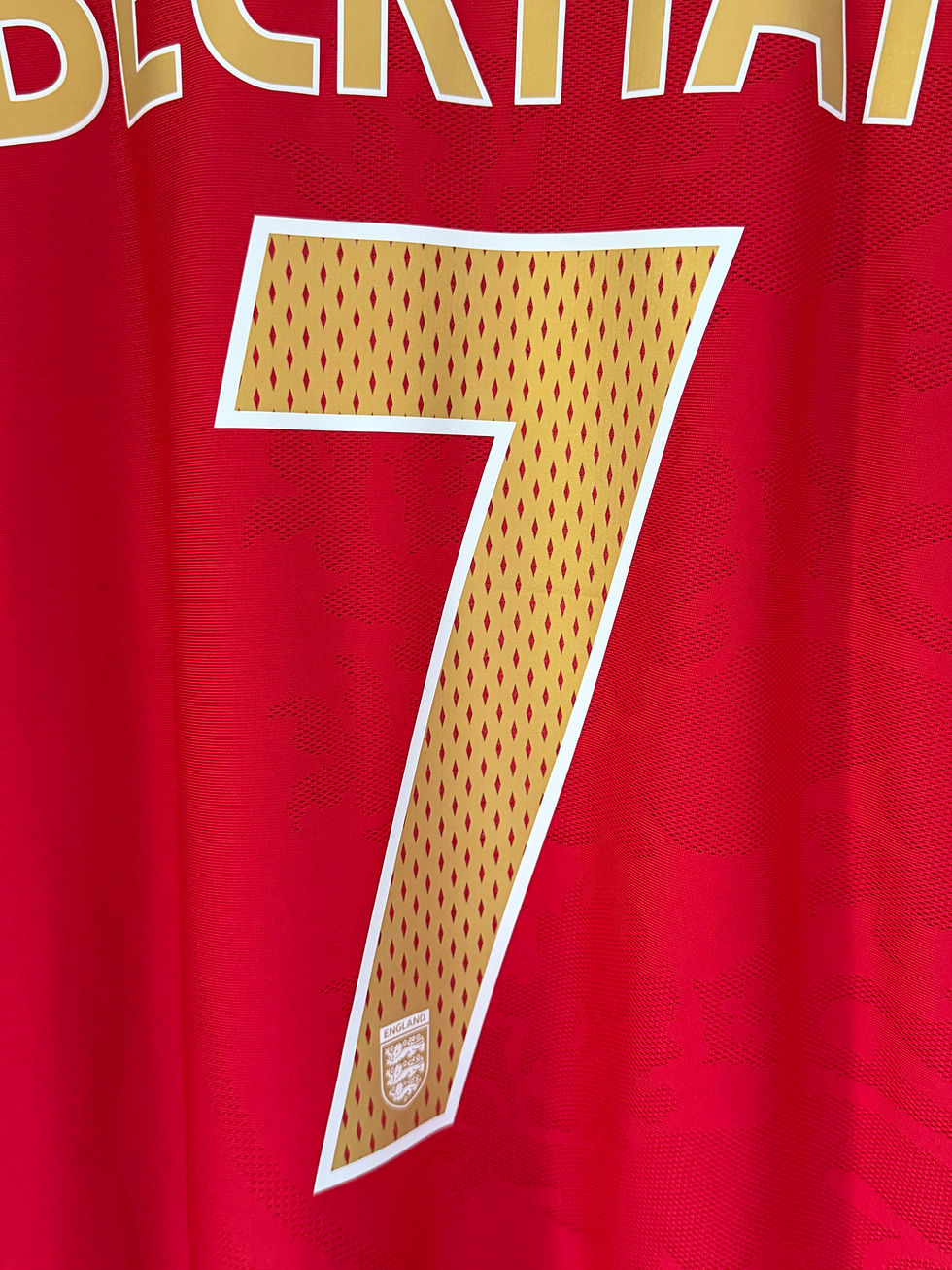 Miniature :  England 2006 Away BECKHAM 7 XL 10/10