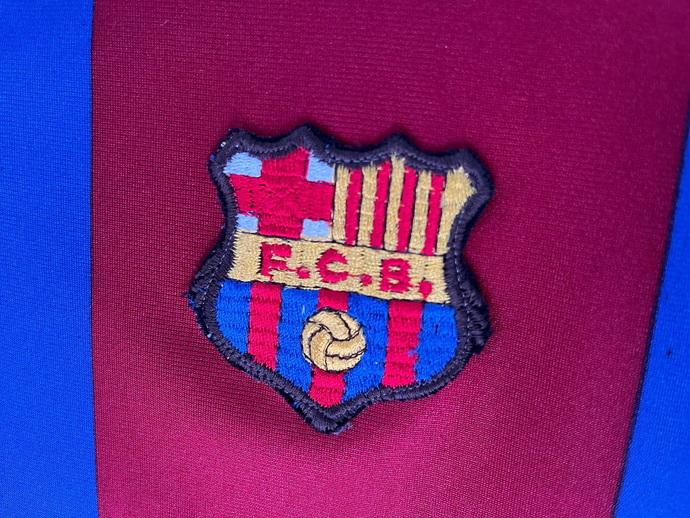 Miniatura: FC Barcelona 1984/89 Home Large 9/10 BNWT 