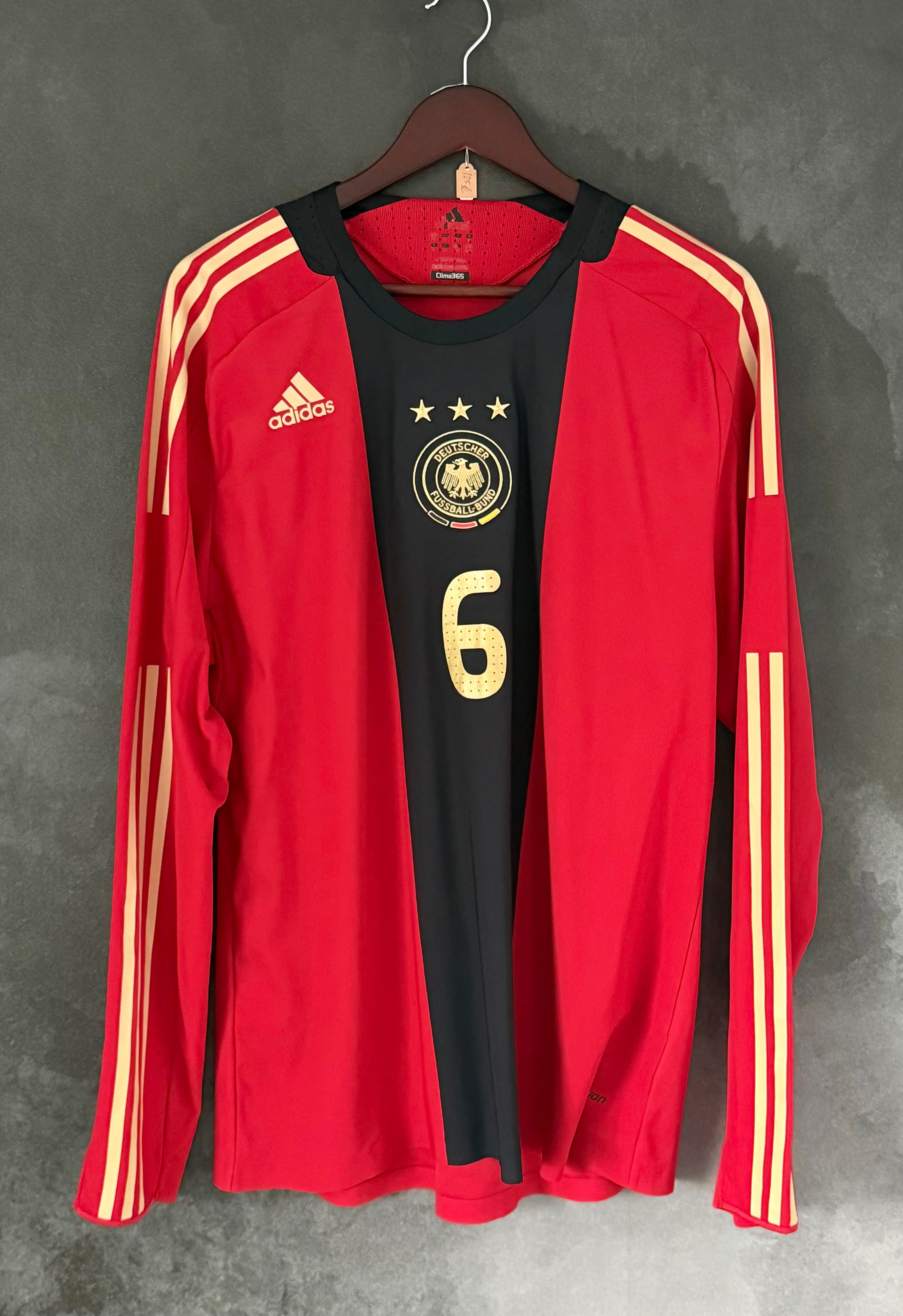 Germany 2008 Away ROLFES 6 XL Player issue XL 9/10