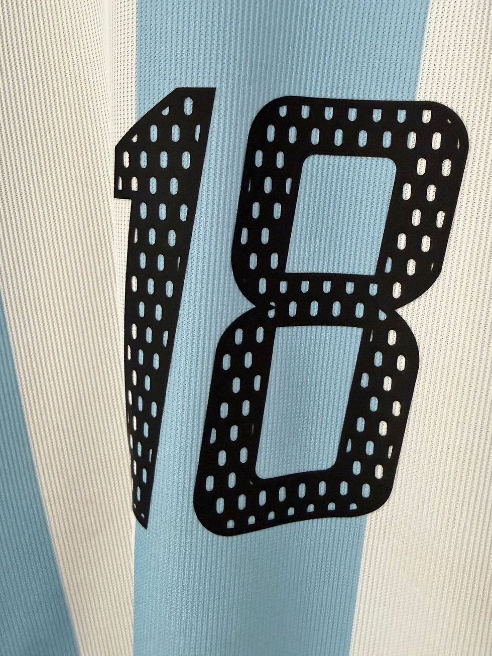 Miniature : Argentina 2002 Home Messi 18 XXL 6/10