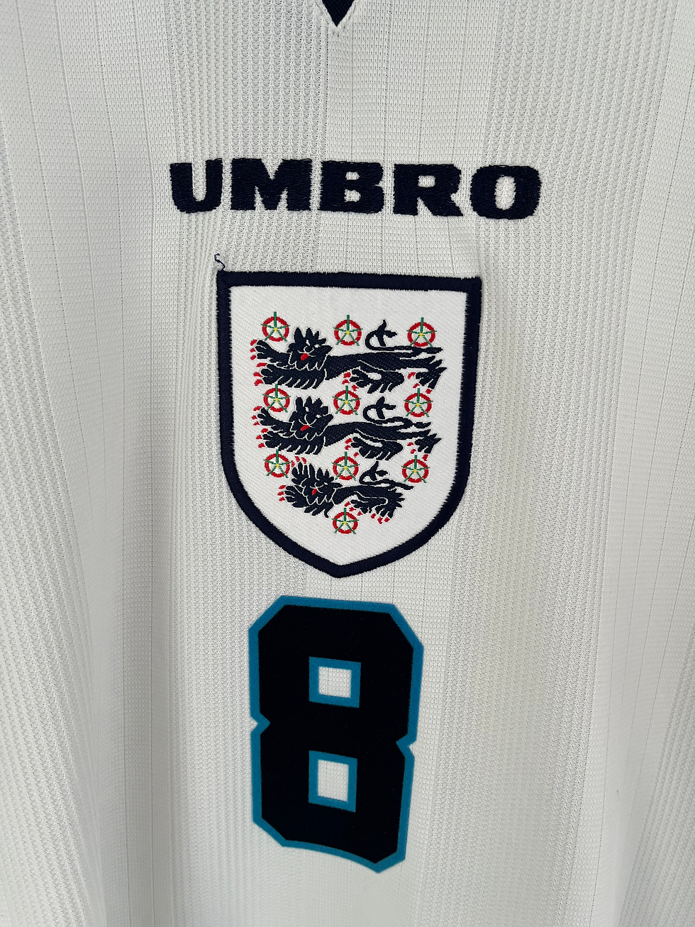 Miniatura: England 1996 Home GASCOIGNE 8 XL 9/10
