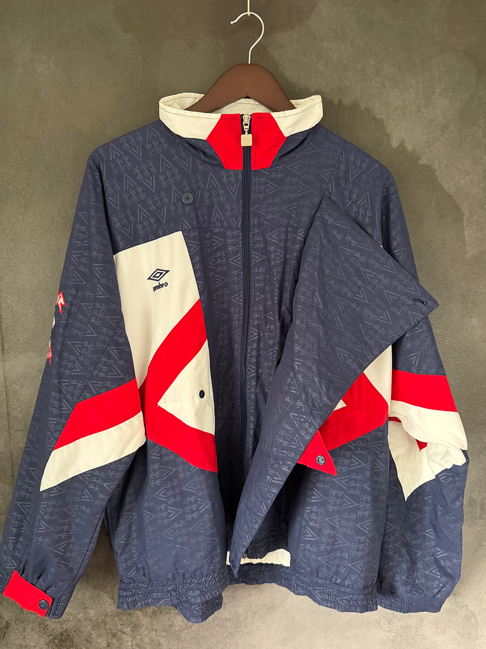Miniaturbild: England 1992 Track Jacket Large/XL 9/10