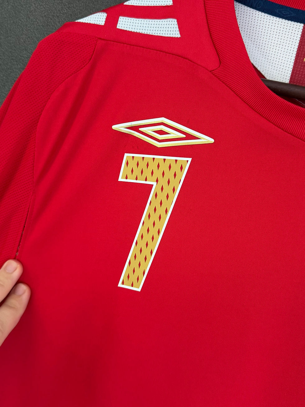 Miniature : England 2006 Away BECKHAM 7 XL 9/10