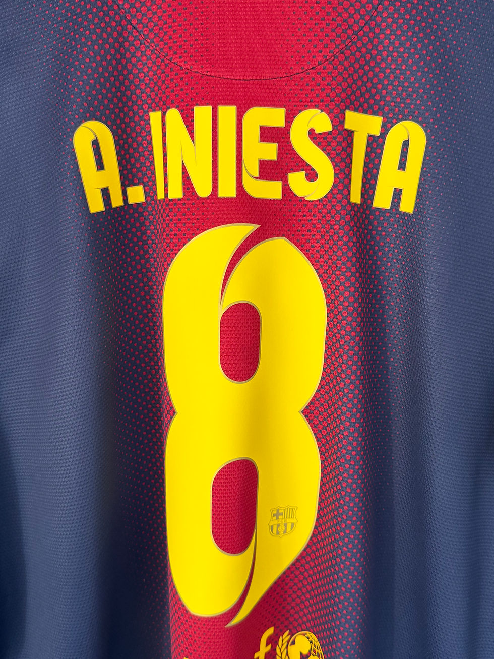 Miniature : FC Barcelona 2012/13 Home INIESTA 8 XL 10/10