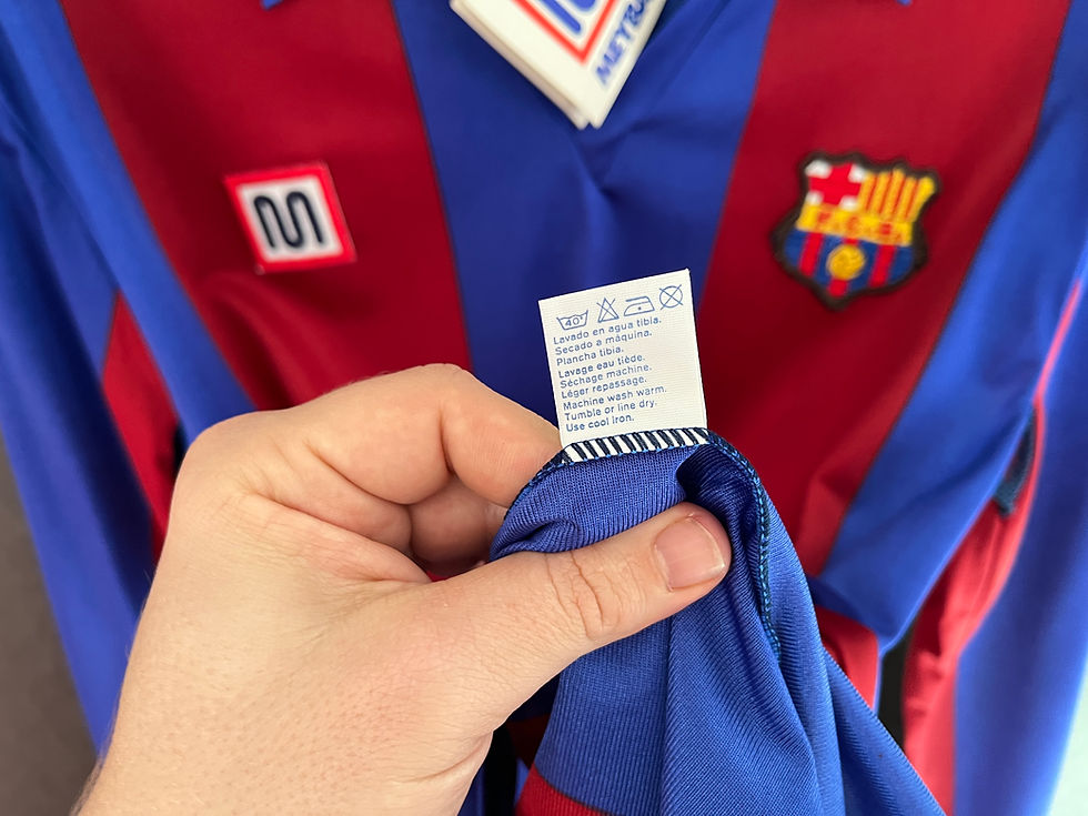 Miniatura: FC Barcelona 1984/89 Home Large 9/10 BNWT 