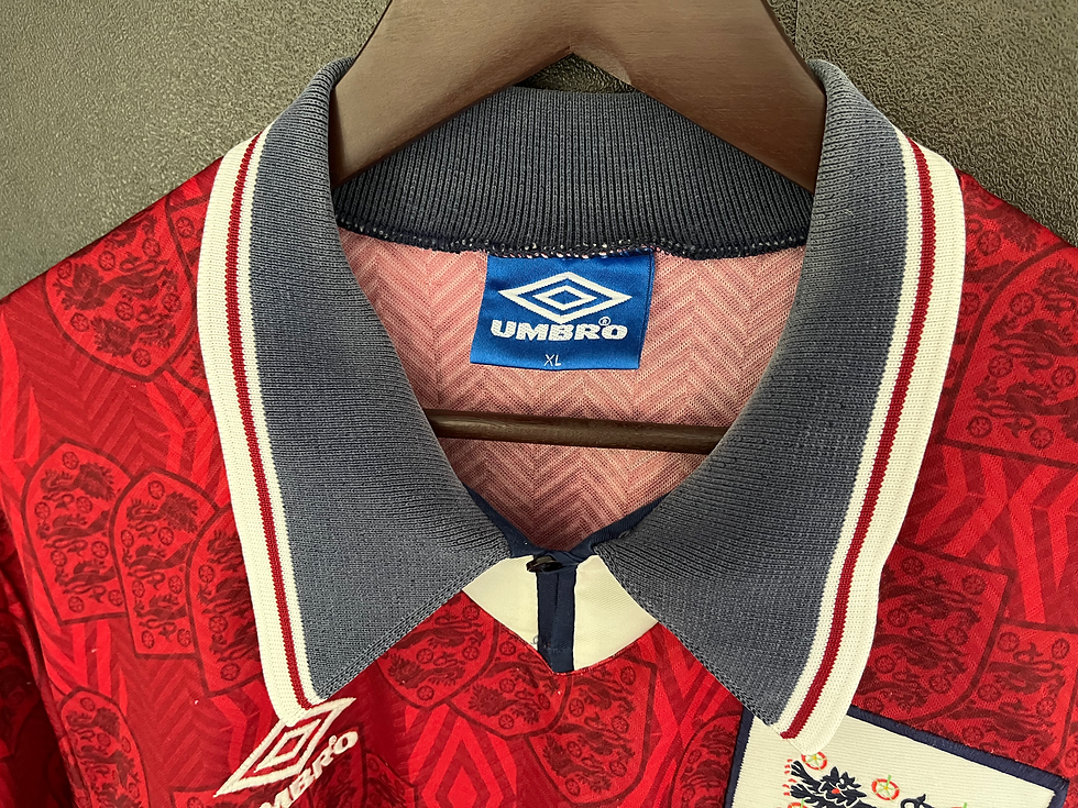 Miniature : England 1994 Away SHEARER 9 XL 8/10