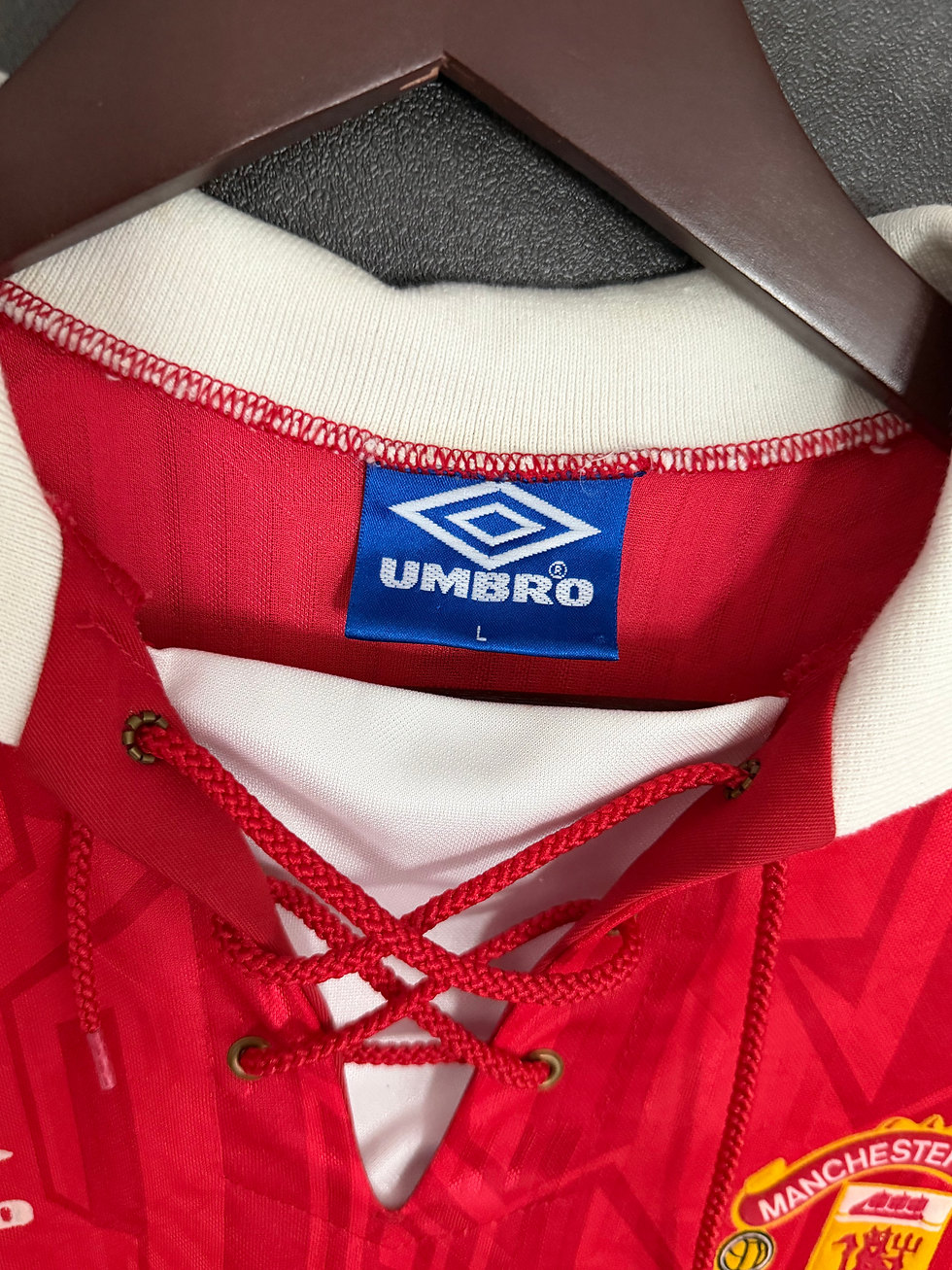 Miniatura: Manchester United 1992/94 Home CANTONA 7 Large 9/10