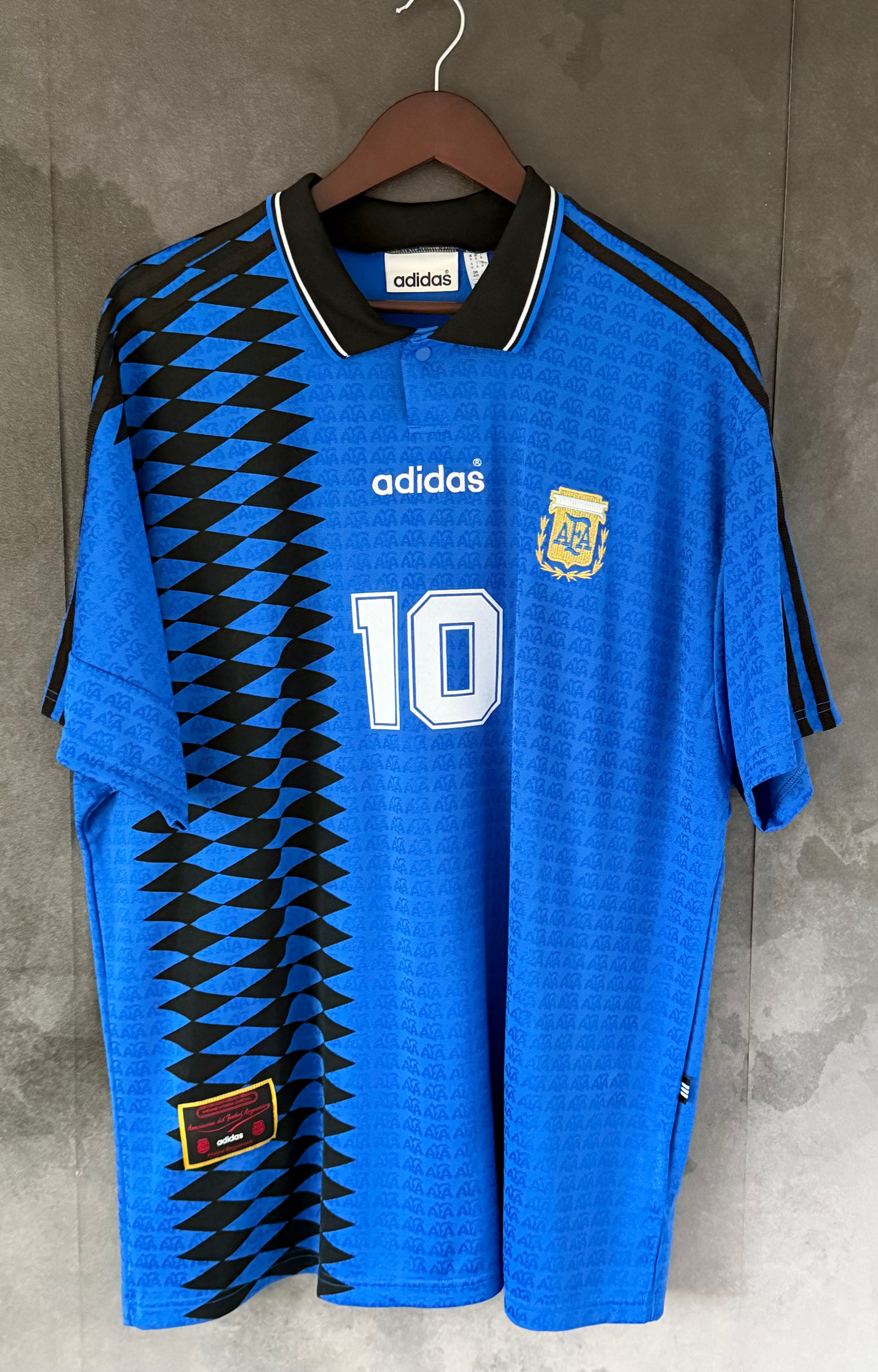 Argentina 1994 (2023) Away MARADONA 10 XL 9/10