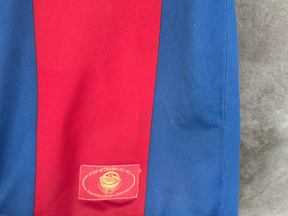 Miniatura: Barcelona 2007/08 Home RONALDINHO 10 Medium 8/10