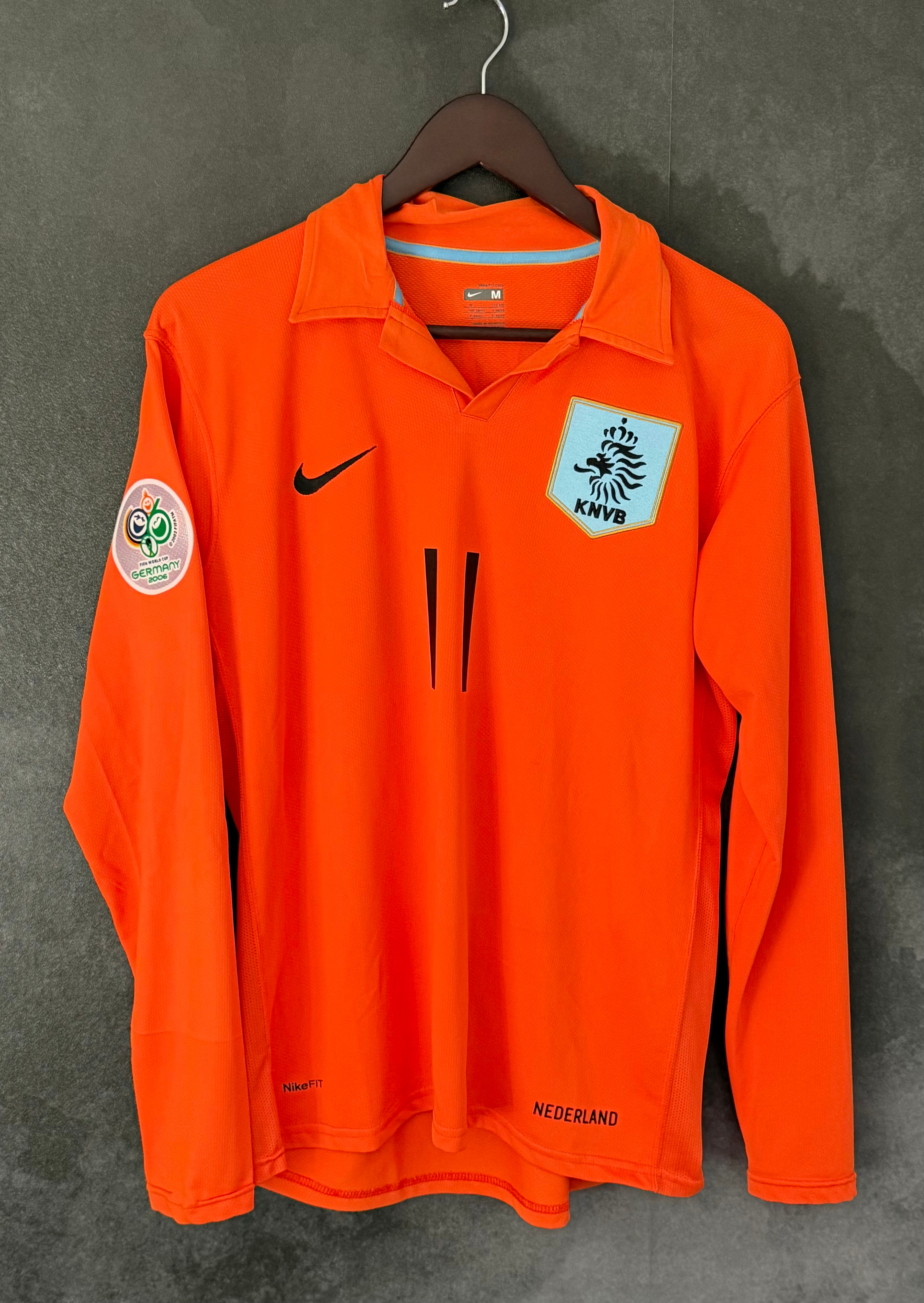 Netherlands 2006 Home ROBBEN 11 Medium 9/10
