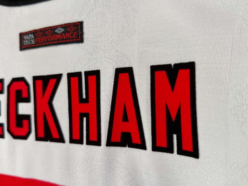 Miniature : Manchester United 1997/98 Away BECKHAM 7 Medium 10/10
