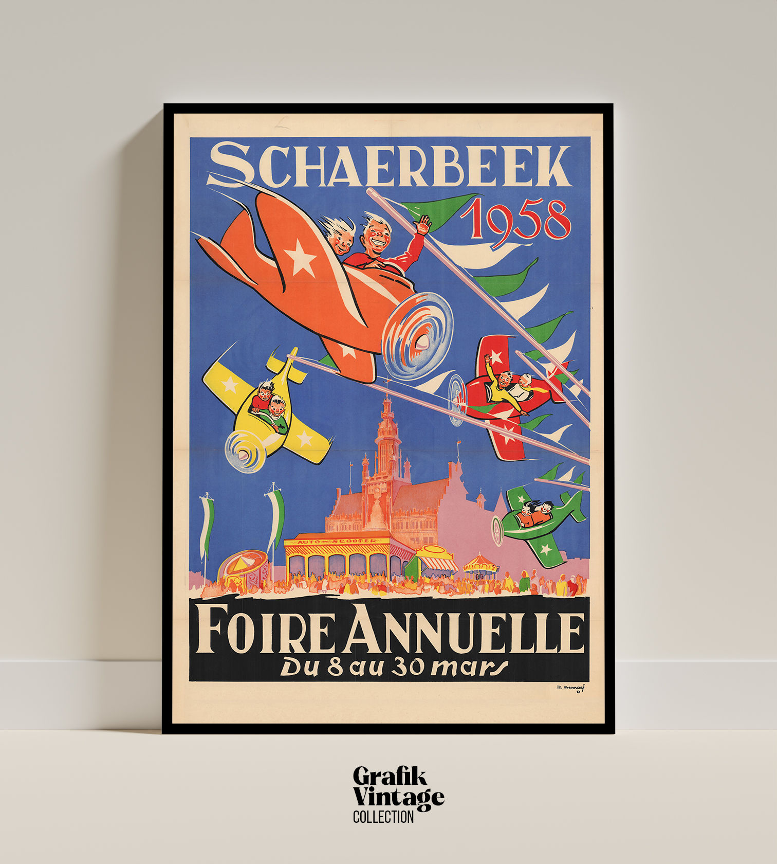 Schaerbeek 1958 - Foire Annuelle (Vintage Collection)