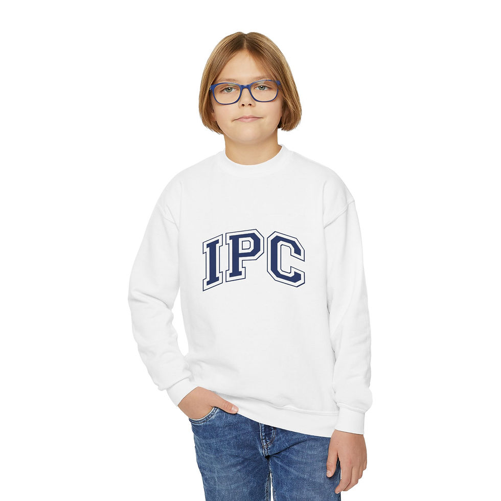 Thumbnail: IPC Youth Crewneck Sweatshirt | Letters