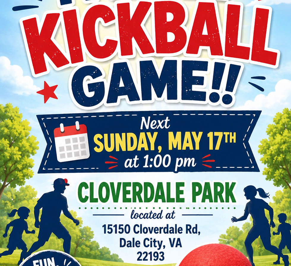 FAMILY KICKBALL GAME