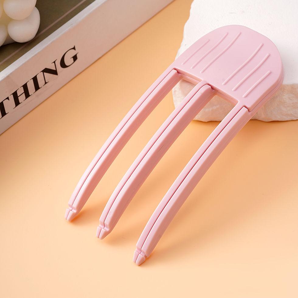 Thumbnail: Fluffy Hairpin Curling Bangs Clips Hair Roots Volumizing Hair Clips Women Curlin