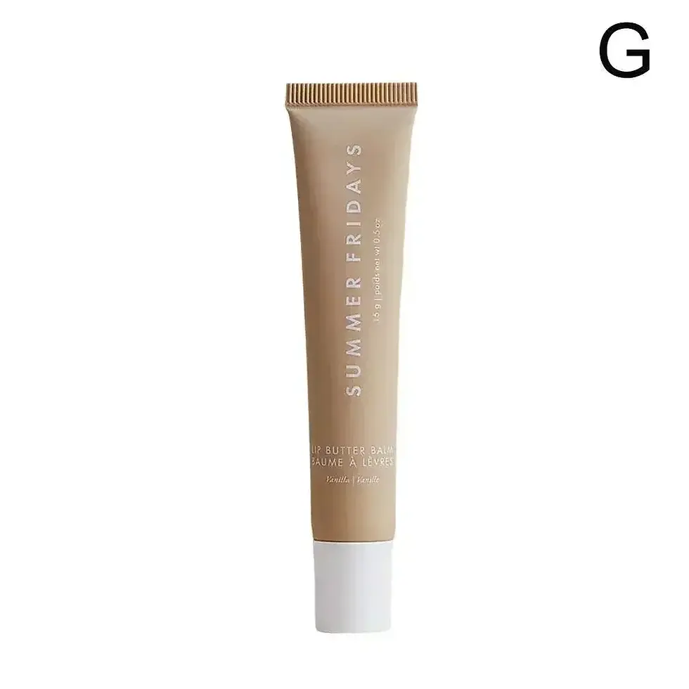 Thumbnail: Summer Friday's Vanilla Beige Lip Balm Moisturizing Transparent Lipstick Set