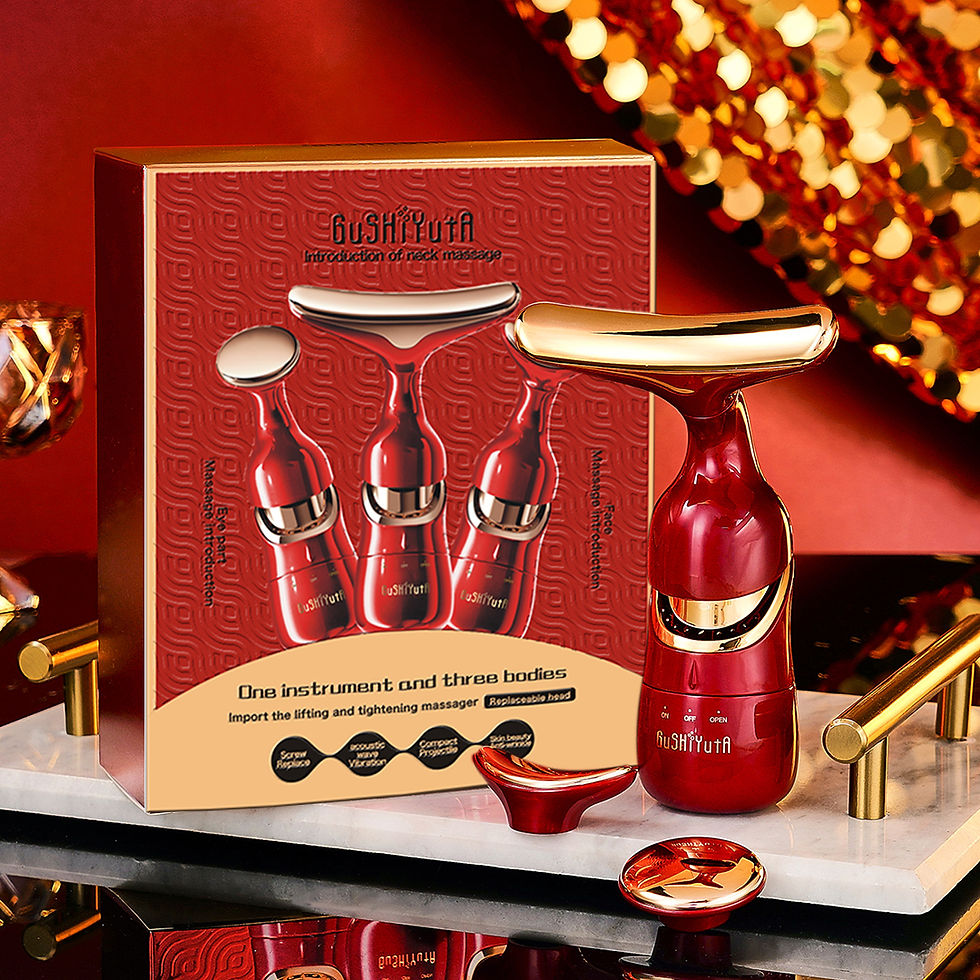 Thumbnail: Face Lifting Device Neck Facial Eye Massage Introducer Microcurrent Skin