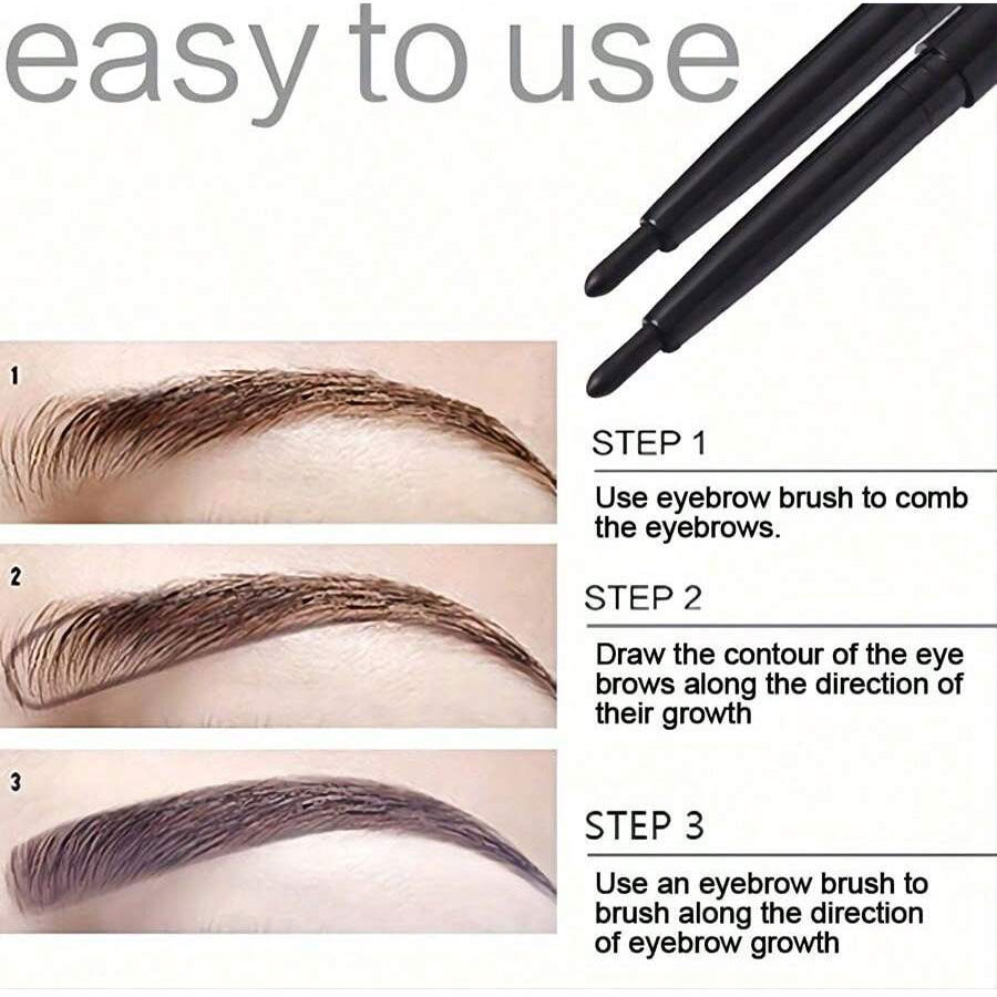 Thumbnail: 5-Pack Waterproof & Sweat-Proof Black Eyeliner Pencil -Long-Lasting