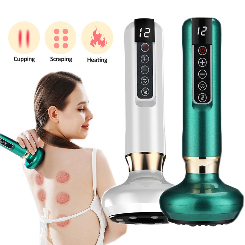 Intelligent Suction Medical Cupping Set Beauty Massager Glass Jars Anti Cellulit