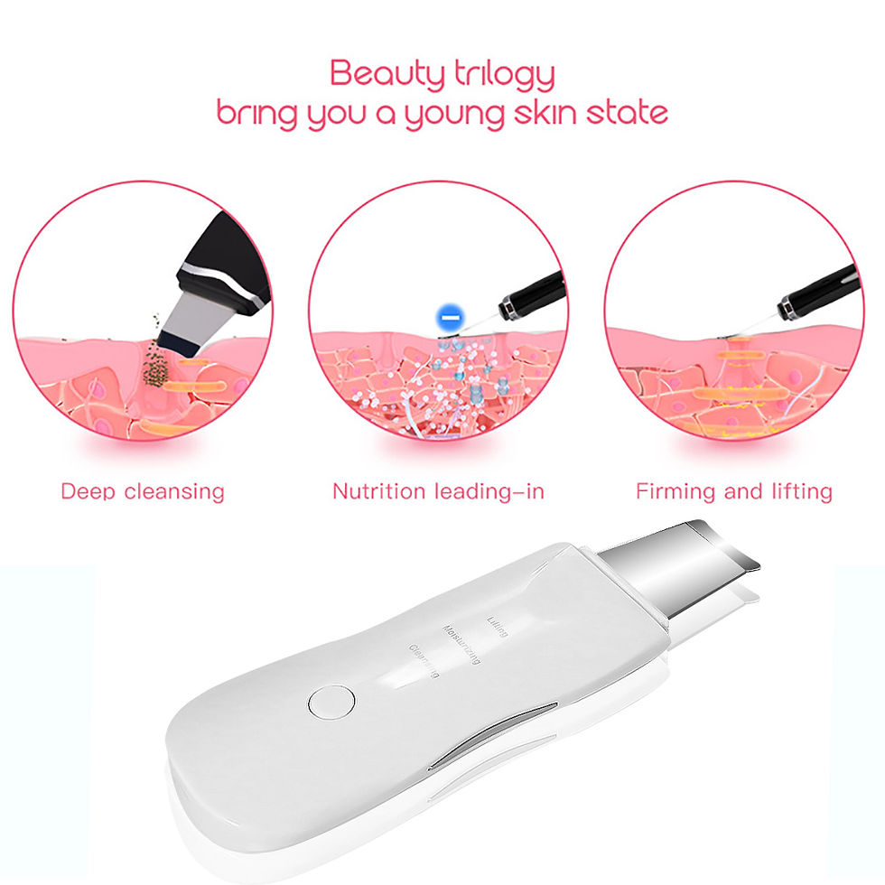 Thumbnail: Vibration Face Skin Scrubber Blackhead Remover Facial Pore Cleaner Face